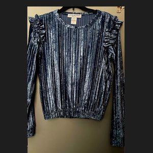 Cotton Emporium Velvet Blouse